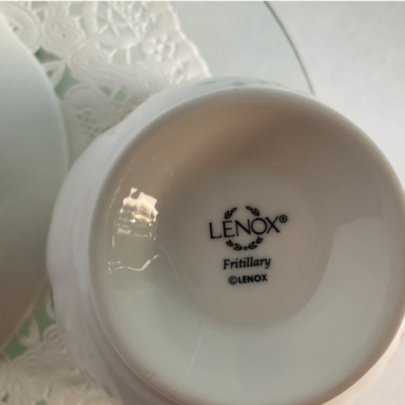 Lenox Butterfly Meadow 🦋 Tea Cup and Saucer - NWT - Picture 8 of 14